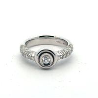 Anillo Recarlo Mujer in Oro Diamante 0.79 Ct ZF 689/B - ZF 689/B